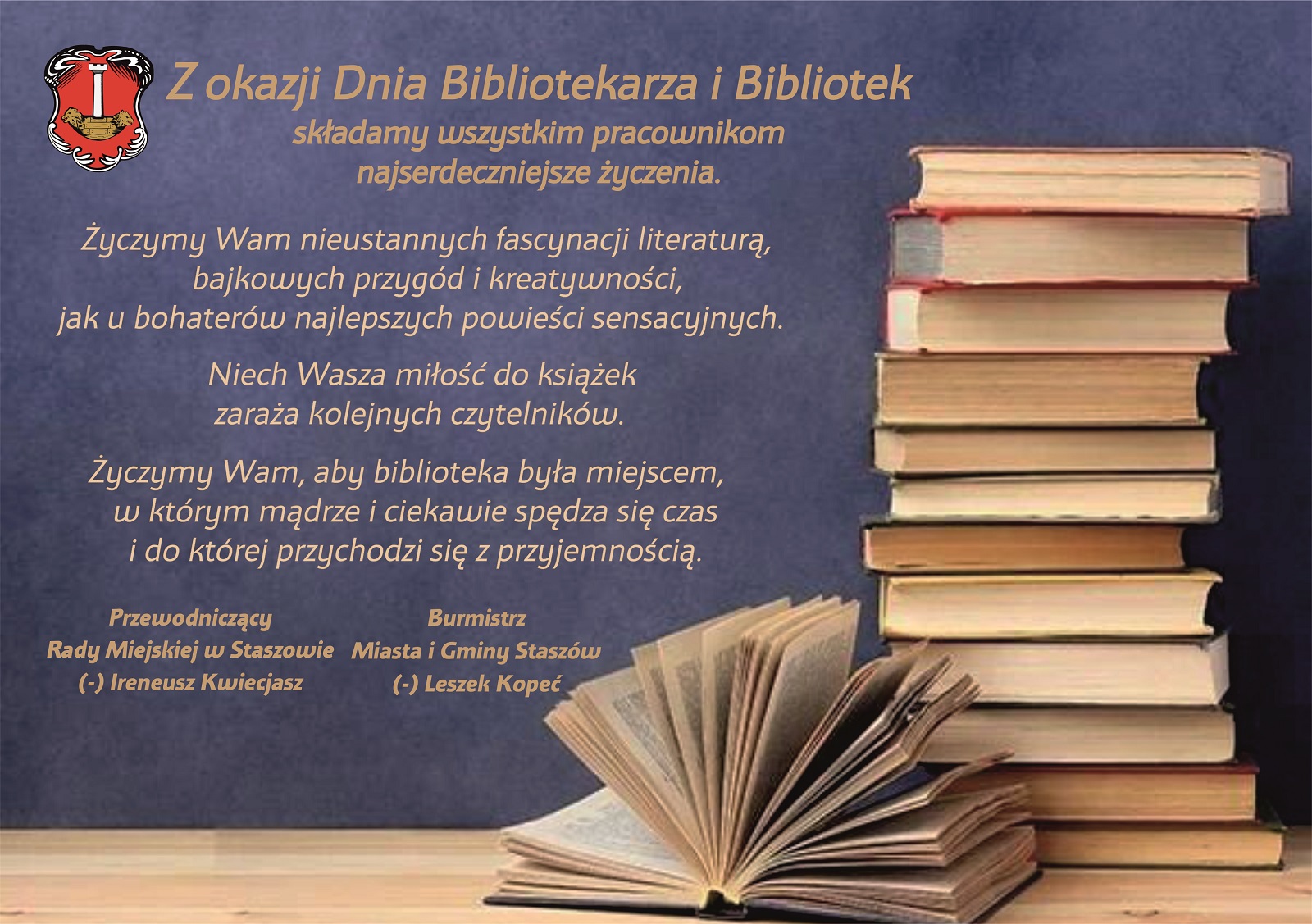 Dzień Bibliotekarza i Bibliotek